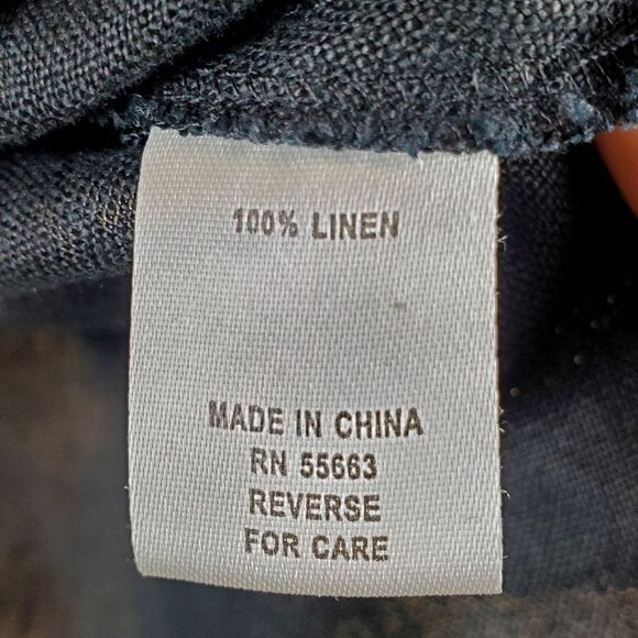 FOR CYNTHIA Linen Top - Picture 4 of 9